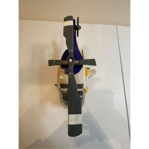 Fisher Price Imaginext Ocean Rescue Helicopter Winch Propellers 12” 2007 - Picture 4 of 5
